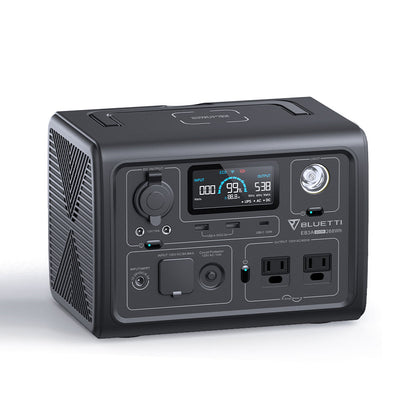 BLUETTI EB3A Portable Power Station 268Wh LiFePO4 Solar Generator 600W Pure Sine Wave