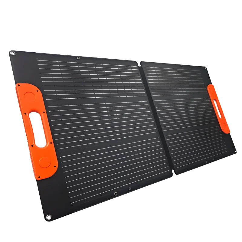 110W Foldable Solar Panel Portable Solar Charger with USB-C PD & MC4 Outputs