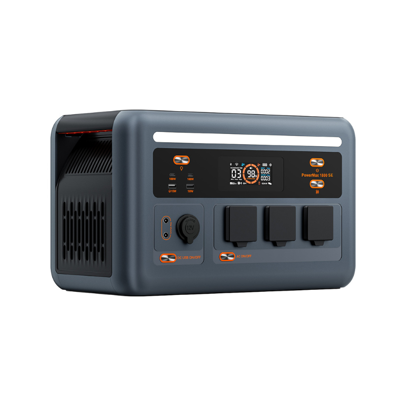 OSCAL PowerMax 1800 SE Expandable Portable Power Station 1872Wh LiFePO4 Solar Generator
