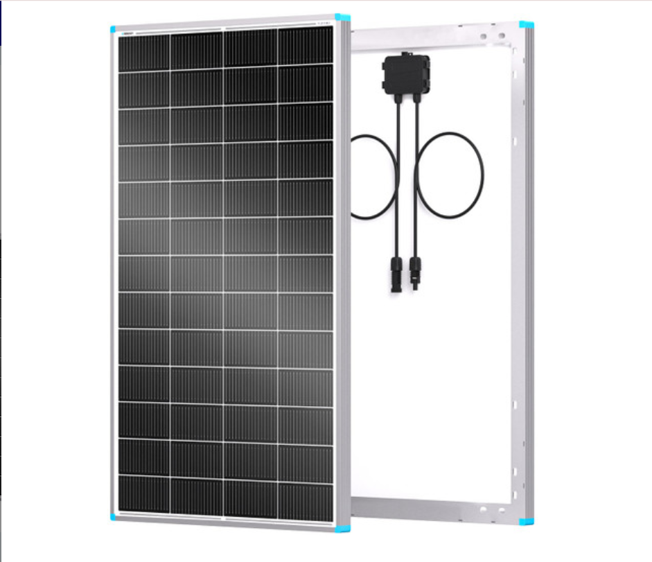 Renogy 16BB N-Type 195W Solar Panel High-Efficiency TOPCon Monocrystalline Module
