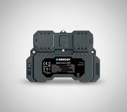 Renogy Battery Shunt 300 Smart Battery Monitor for SOC, Voltage & Current Tracking