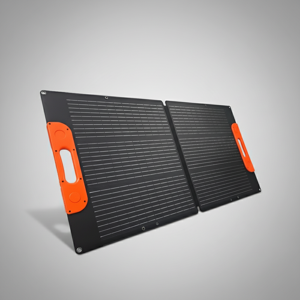 110W Foldable Solar Panel Portable Solar Charger with USB-C PD & MC4 Outputs