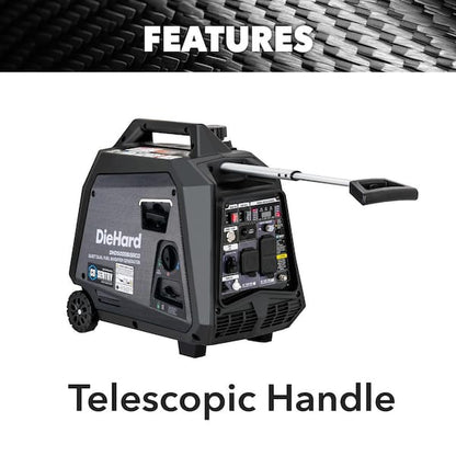 5000W Dual Fuel Inverter Generator with Remote Start, CO Alert & Parallel Capability